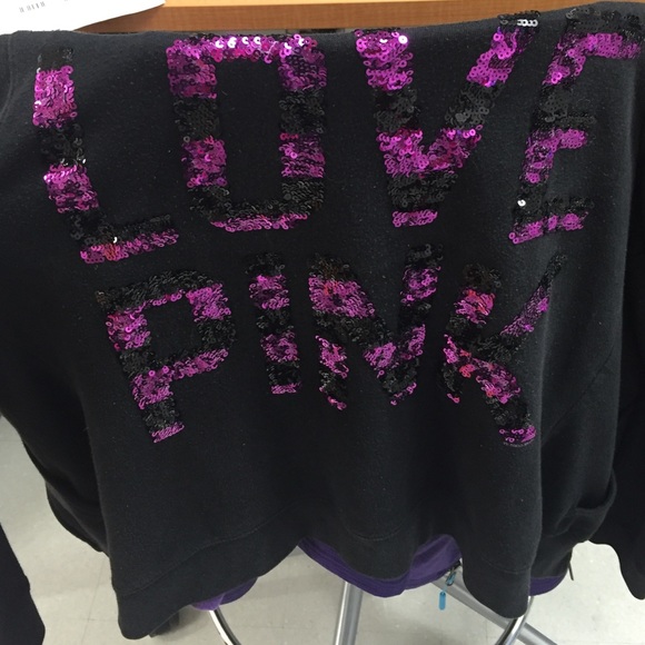 Victoria's Secret PINK sequin hoodie