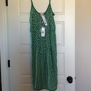 Blouson spaghetti style dress