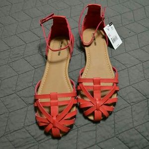 Dream Out Loud coral sandals size 11 NWT