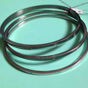 Stainless steel love bracelets (3)