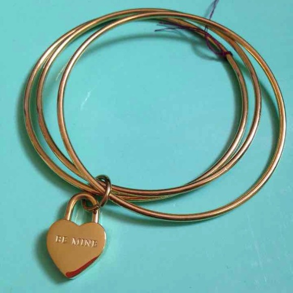 "Be Mine" stainless steel bracelet