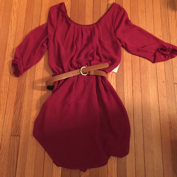 Red dress