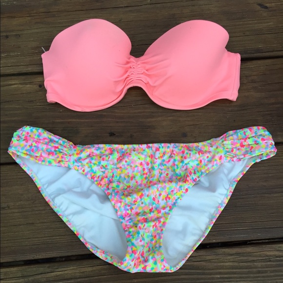 Victoria's Secret bandeau bikini top
