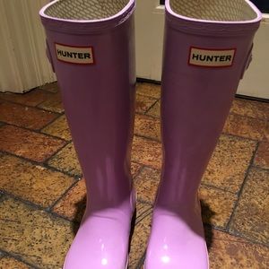 Hunter rain boots