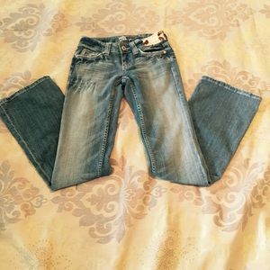 Just Listed Miss Me Jeans w/ Animal Print & Bling