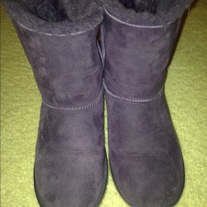 UGG Bailey Bow Purple