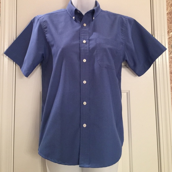 Royal Blue Button Down Shirt - Picture 2 of 4
