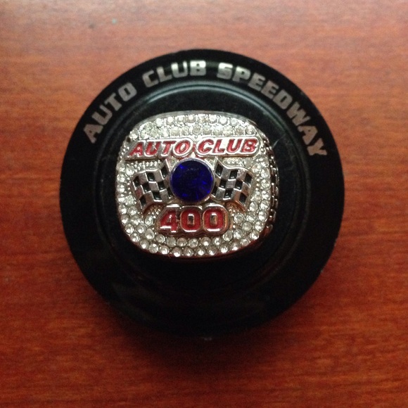 Limited Edition Auto Club Speedway NASCAR Ring