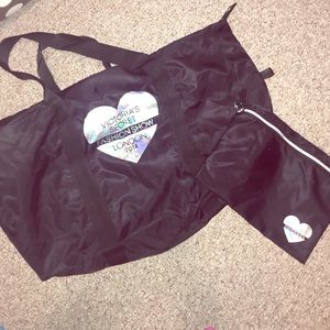 VS large thin bag with zipper