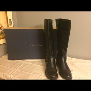 bass wide calf boots