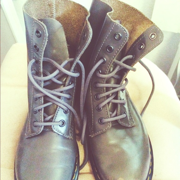 Dr. Marten grey boots **SALE**