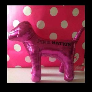 Pink nation dog