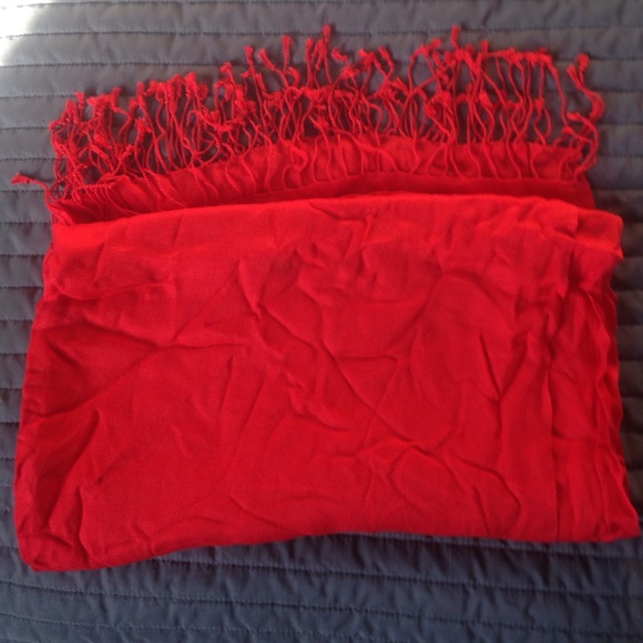 Red scarf