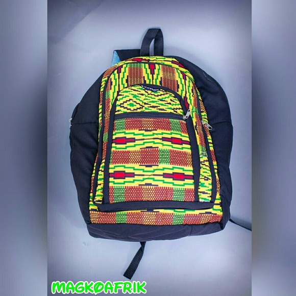 African kente book bags brand new