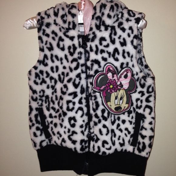 Girls Mickey Mouse fleece hoodie with ears.