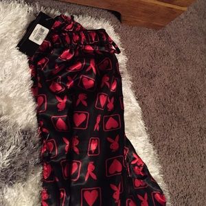 Playboy bunny silk sleep pants