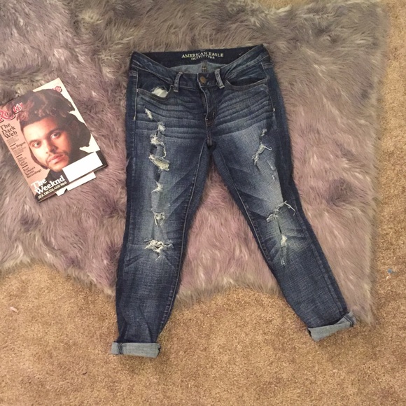 AEO Distressed Jeans