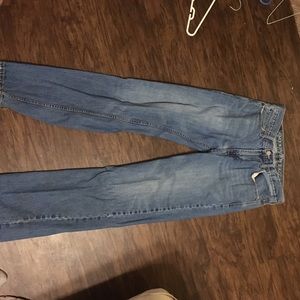 American eagle blue jeans men's