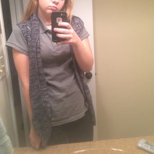 Soft button cardigan (oversized)