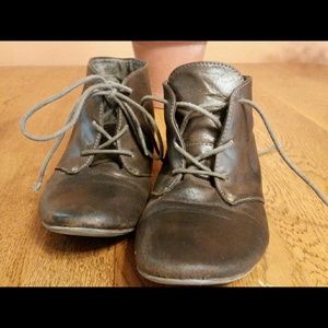 Brown Vintage Booties