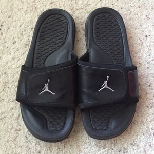 Firm on price Jordan athletic sandals