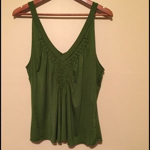 Green Banana Republic Tank Size XL