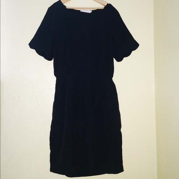 Black semi-tight dress!
