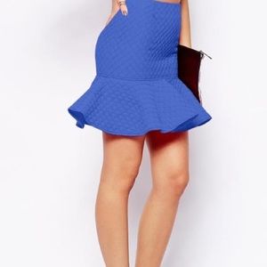 NWOT Asos peplum skirt LAST CHANCE!