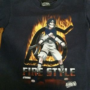 Naruto Anime Tee Sasuke