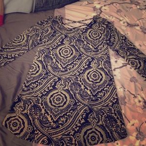 Blu Pepper sleek dress