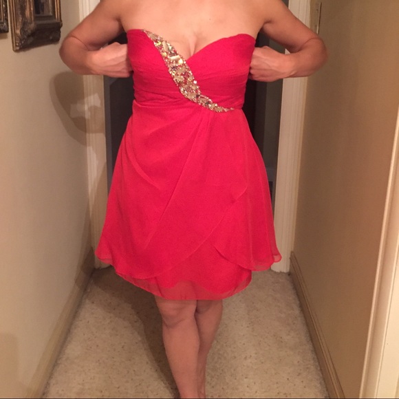 Red Prom Dress - Picture 4 of 4