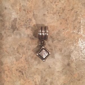 Authentic pandora charm! Hanging diamond