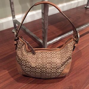 Authentic couch tan purse