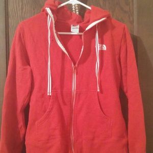 North Face Zip Up Hoodie