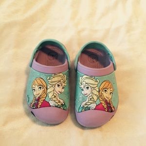 Disney Frozen Crocs Little Girls