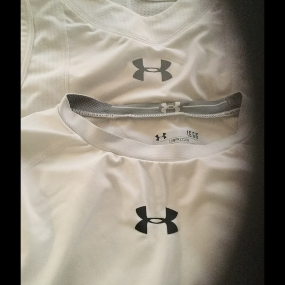 2 Under Amour compression shirts