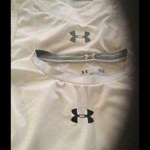 2 Under Amour compression shirts