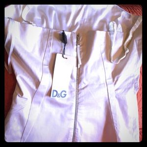D&G bustier top.