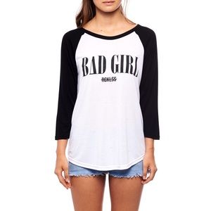 YR Bad Girl Raglan