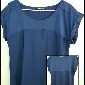 Express Navy Blouse