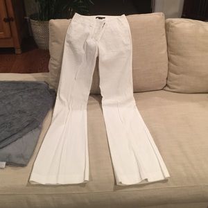 Theory white pants size 0 BRAND NEW!