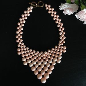 Beaded boho necklace + 🆓 ring 🍥