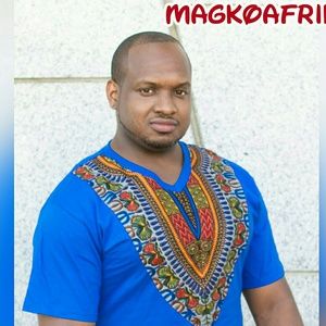 Dashiki print Tees Brand new Blue