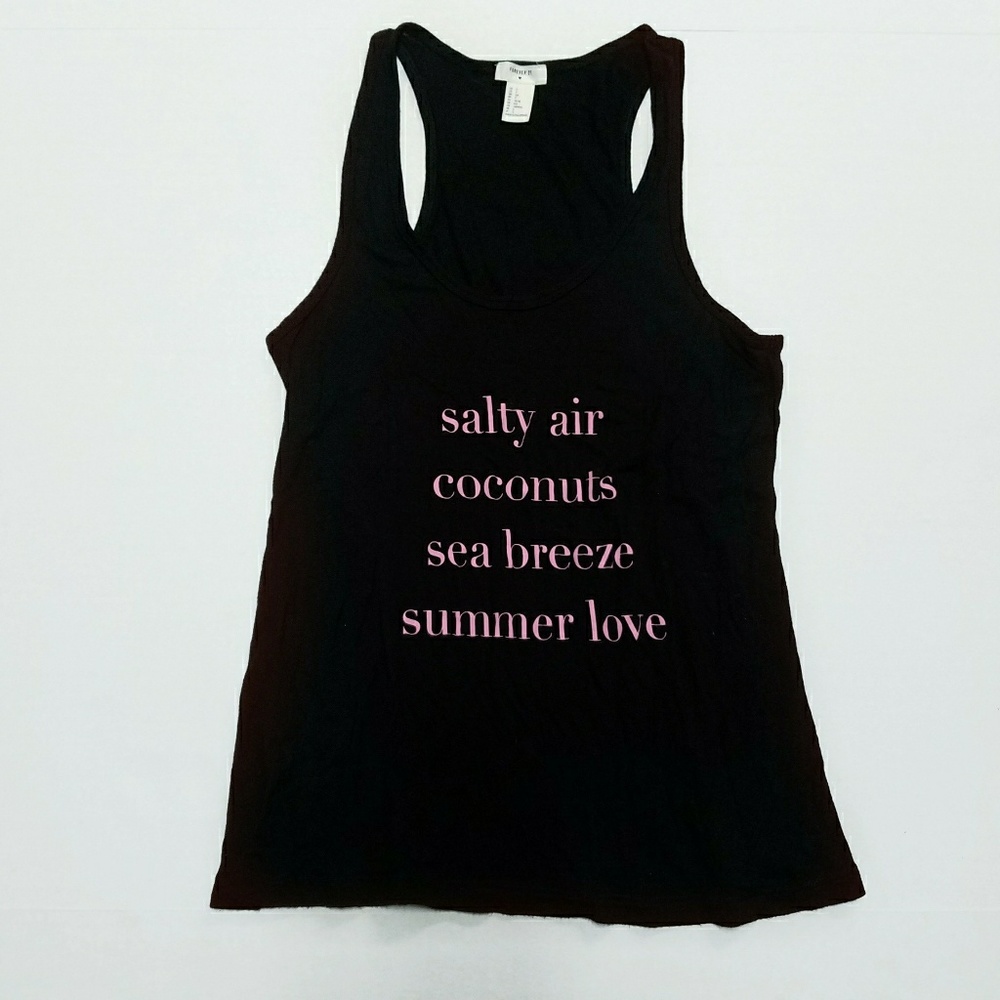 Salty Air Coconuts Sea Breeze Tank Top