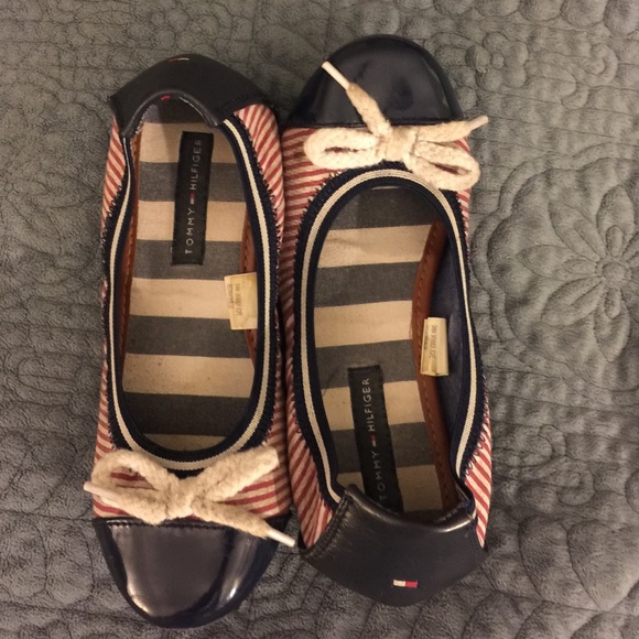 Tommy Hilfiger toddler girls ballet flat size 13