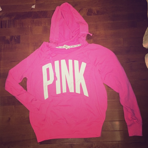 Hot Pink Victoria's Secret Hoodie
