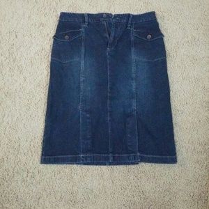 Jean skirt