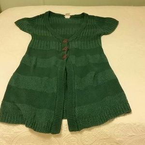 Short sleeve cardigan