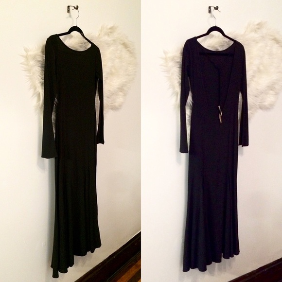 FOR LOVE & LEMONS Crepe Maxi Dress