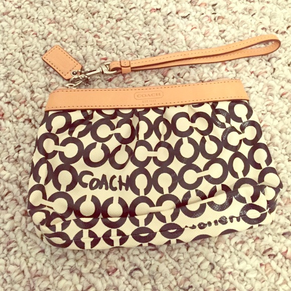 Coach wristlet